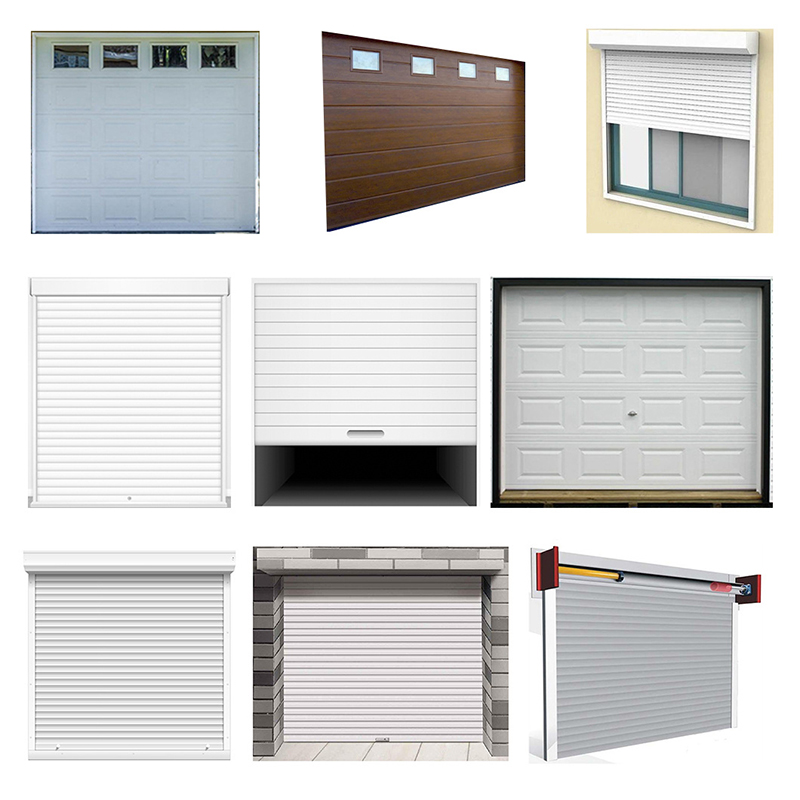 Hot - door rideau porte en bois peint fabrication personnalisée porte de garage Multi - Fonction porte en aluminium rideau porte en aluminium porte de commerce porte de garage professionnelle porte en aluminium porte de rideau porte dou...