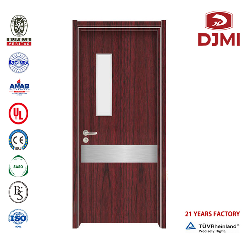 High Quality Medium - Density Fibre plate Real wood double - Layer Design Door Low - cost House Wood Color sapin Gate