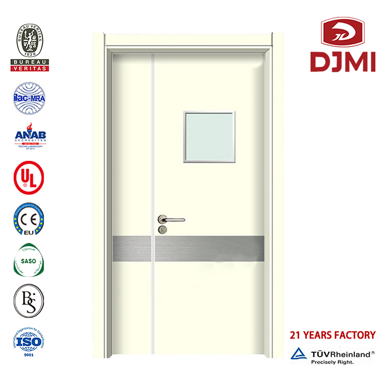Chambre bon marché Aluminum porte rotative porte italienne style Modern entrée en bois aluminum porte de verre Design Hospital