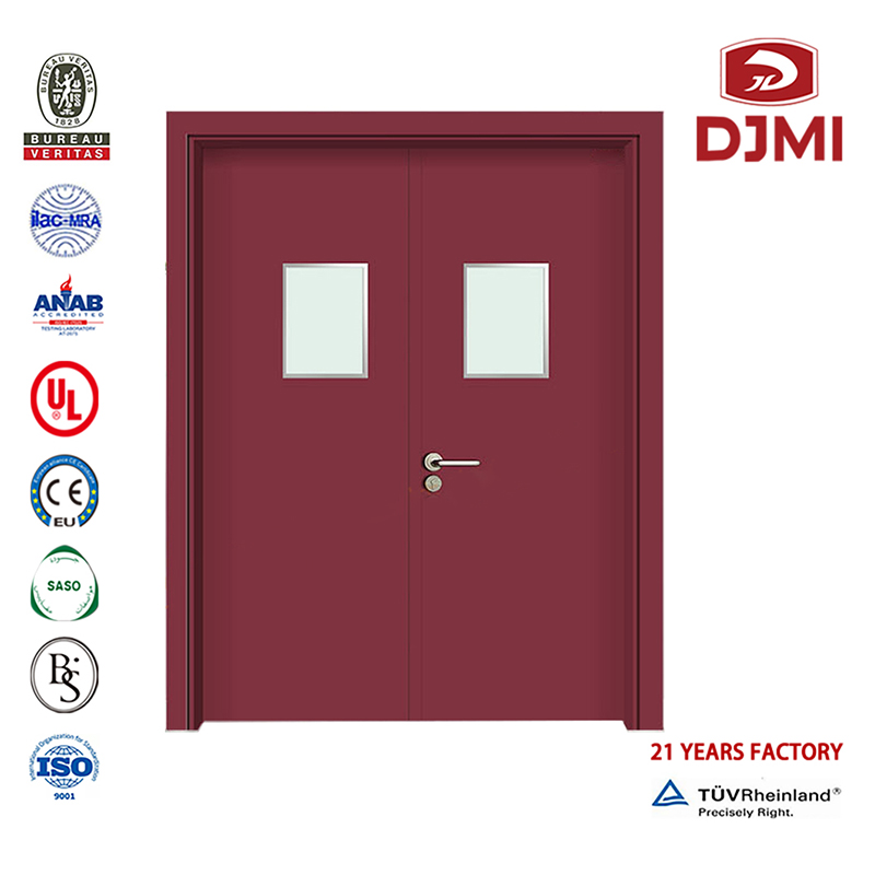Customized Food Factory sandwich Italian design Gate new set Hospital Building planche Design Standard Door China factory Hospital Internal Wood Door insert Europe Design