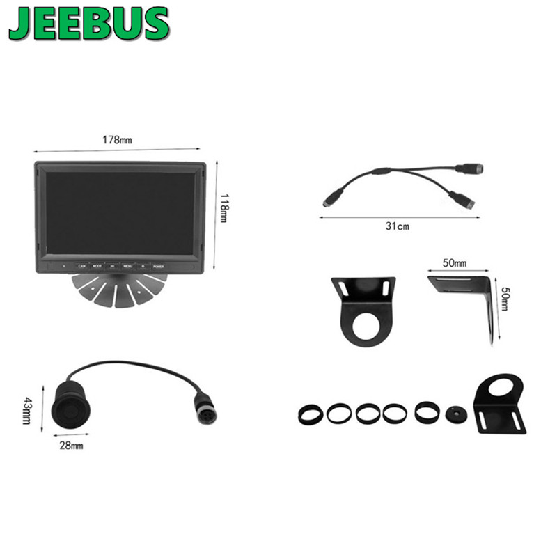 Bus back Radar Back Radar Monitoring System