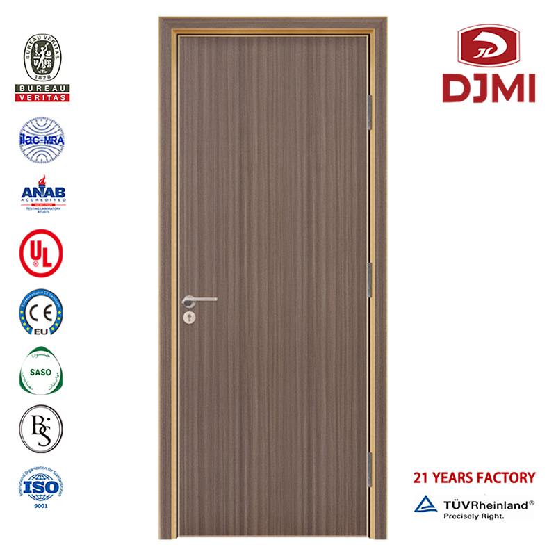 Bois de haute qualité avec prix bas Mdf Porte en bois de mélamine écologique sans peinture Chambre bon marché Portes à âme creuse Maison intérieure Porte en bois sur mesure Classique Mdf Conceptions modernes en bois de mélamine S...