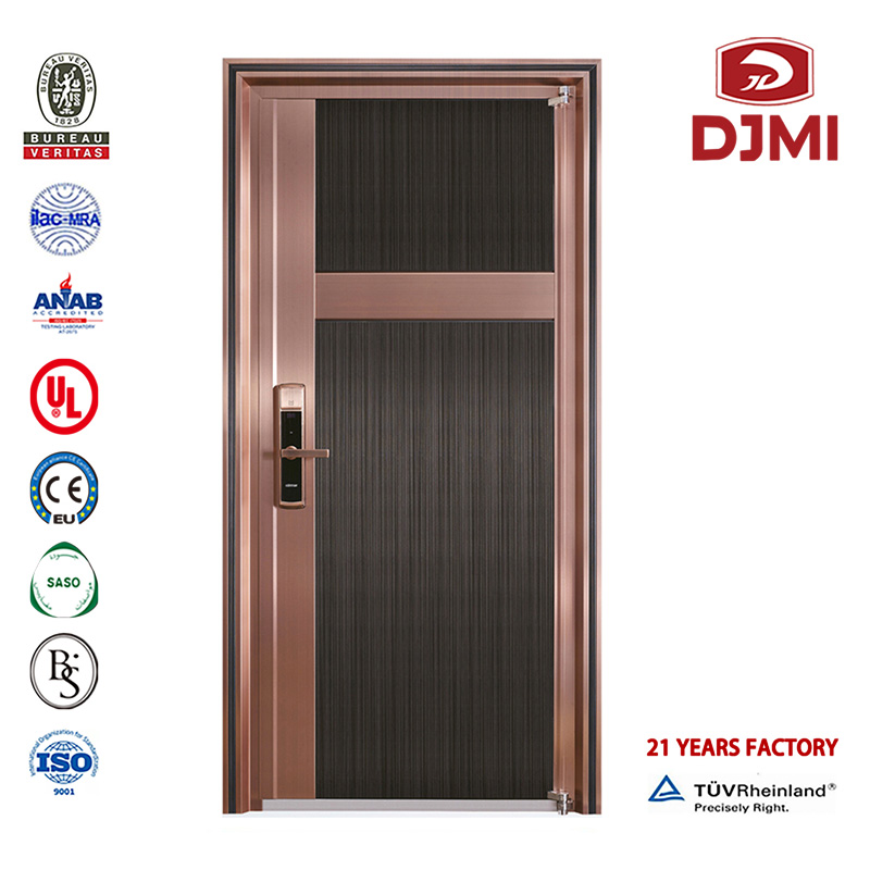 Portail d 'acier blindé turc à double secteur porte d' acier blindé personnalisée anneau d 'acier de luxe extérieur entrée de sécurité turque porte d' acier blindé