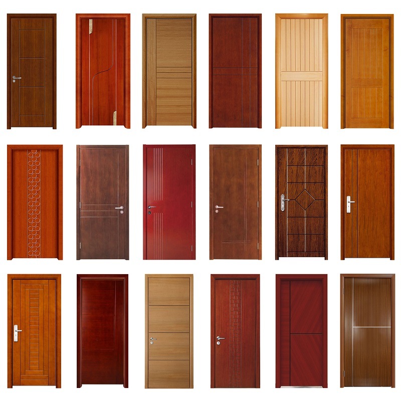 Conception simple de haute qualité 20 minutes d'hôtel en bois de panneau dur intérieur semi-solide affleurant - Acheter porte coupe-feu Usine chinoise ignifuge moulé Mdf bois de bois de construction Porte intérieure de l'hôtel Usin...
