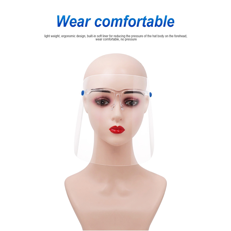 Masque transparent OEM anti - éclaboussure réutilisable
