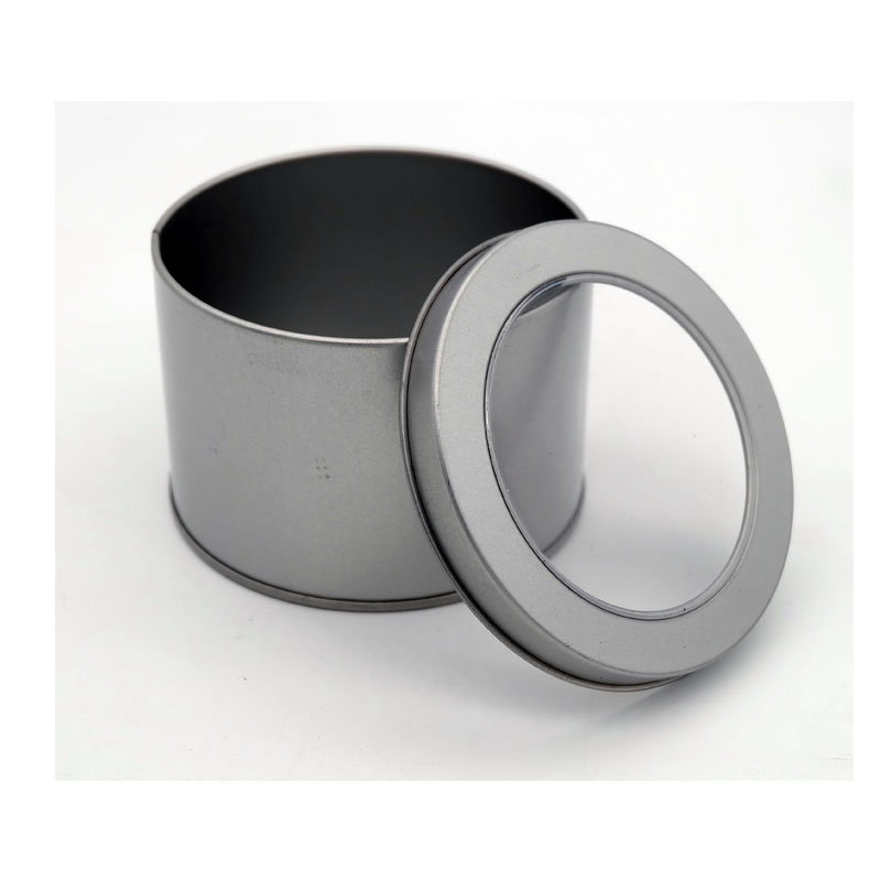 Boîte de conserve ronde en PVC