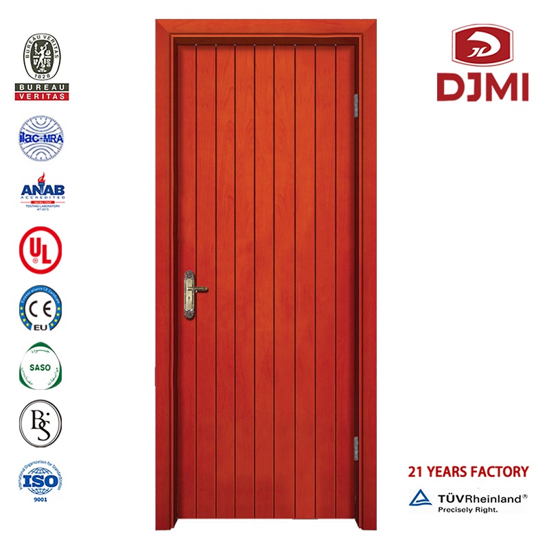 Nouveau réglage de 20 minutes de fermeture automatique de portes en bois d 'usine en Chine porte en bois f D30 porte en bois coupe - feu haute qualité 1,5 heure de conception de porte en bois moderne porte en bois composite