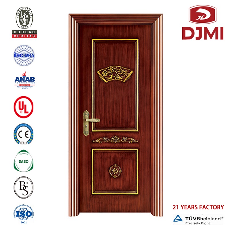 Home Low - cost Interior Interior Real - Wood Gate Lamination Price Plastic Apartments Specialized Fashion Melamine simple Wood laminé HPL laminé porte en bois catalogue