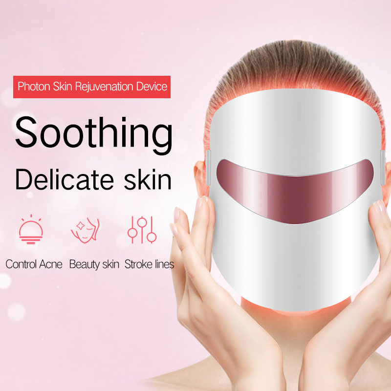 Corée design LED PDT beauté visage masque de beauté professionnel salon 3 couleur photon PDT LED LED FACIAL Light Therapy Masque de beauté