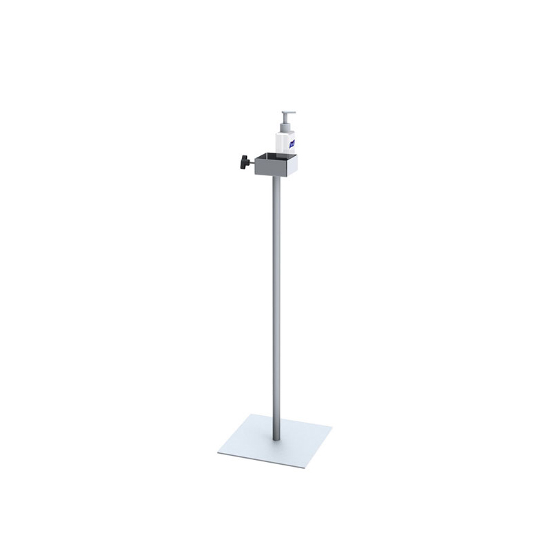 Tmj706 Plateau d 'affichage de liquide de lavage des mains métallique à revêtement de sol monolithique indépendant