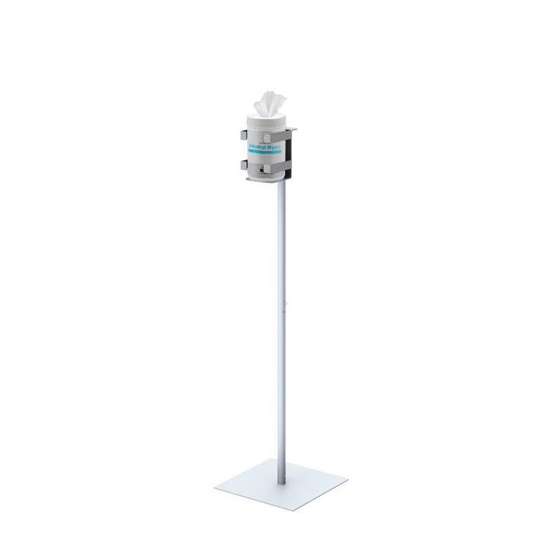 Tmj707 Plateau d 'affichage de distributeur de liquide de lavage des mains à atterrissage, écran de lavage des mains portable équipé d' un support d 'étiquette