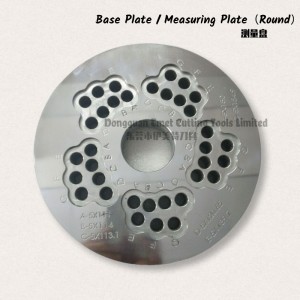 Outils de coupe Emet \\/ outils de serrage de pièce \\/ plaque de base (ronde \\/ rectangulaire \\/ irrégulière)