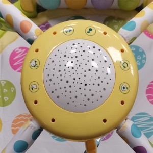 Plastic Circular Baby tapis / Toy gymnase - duck