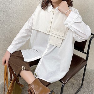 Wireless Design simple Fashion Weather pure rayure format large code personnalisé 19535 largeur chemise + gilet