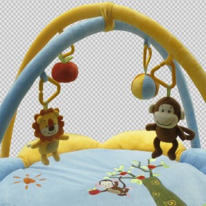 Tapis de jeu bébé fleur - Lion