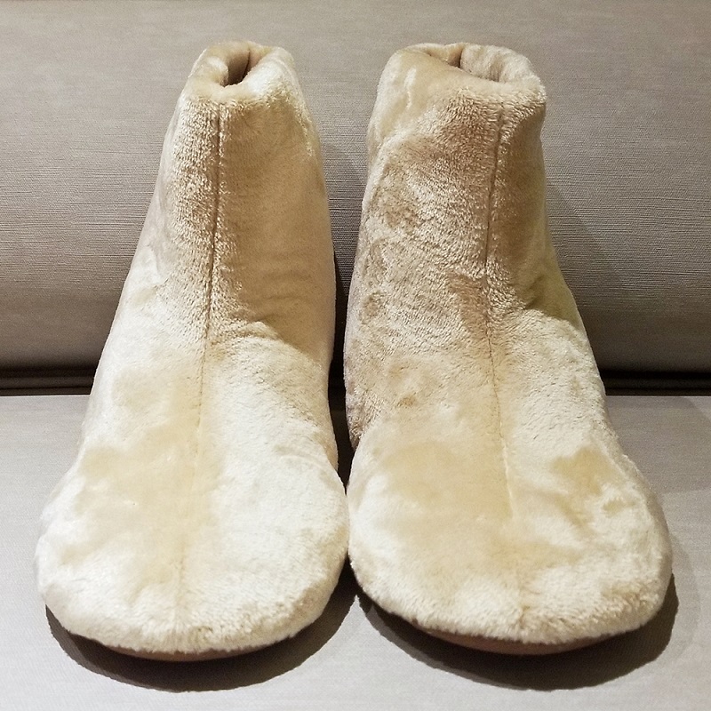 Bottes en peluche