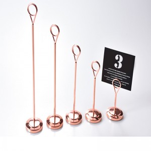 TMJ PP-541 Porte-étiquette de cuisson du pain Affichage de l\'étiquette de prix des produits en métal