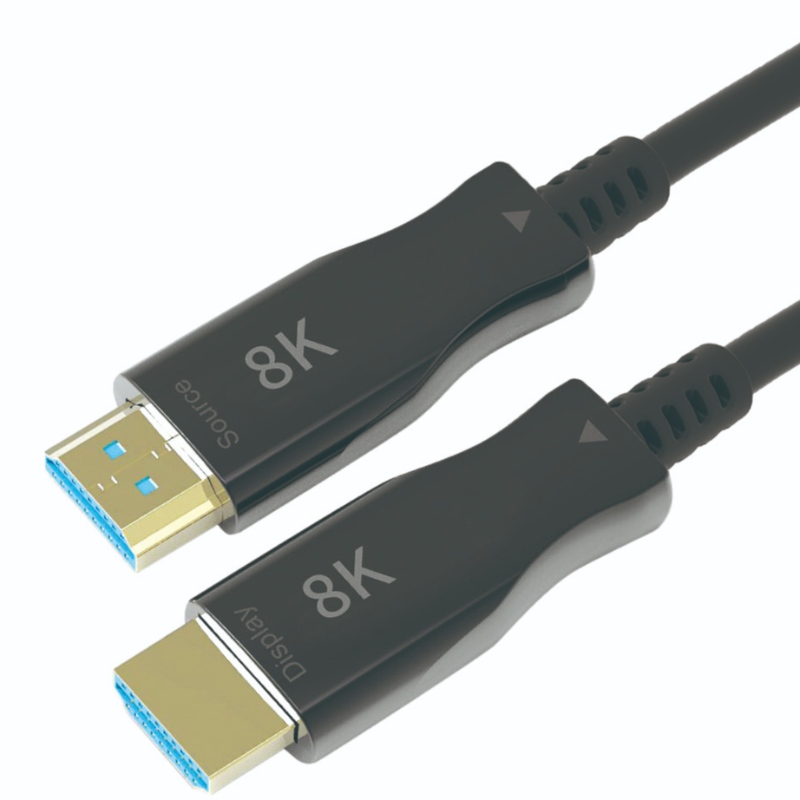 Prolongateur AOC HDMI 8K 10M \/ 33ft avec 8K @ 60Hz \/ 4K @ 120Hz 48Gbps mâle à mâle pour la projection vidéo