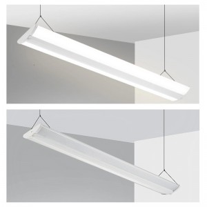 Éclairage LED du grand centre commercial d\'usine d\'entrepôt de grande puissance de 8FT COMPACT