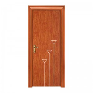 Chine oem usine sortie wpc bois porte en plastique portes plastik charnières pivotantes pour porte en bois