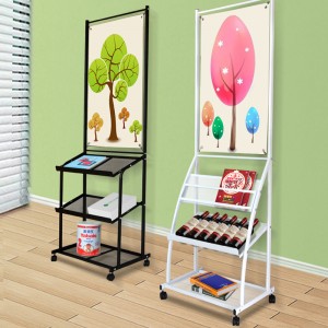 TMJ -549 Support d\'affichage de magazine en métal