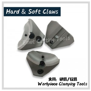 Accessoires et raccords pour machines-outils Emet \\/ Outils de serrage de pièces \\/ Griffes dures et molles \\/ mandrin