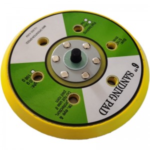 Tampons de polissage de 6 pouces pour meuleuse d\'angle tampon de support de disque de ponçage pour ponceuse orbitale accessoires d\'outils électriques