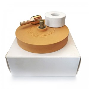 Roue de gomme en caoutchouc pour autocollant adhésif Pinstripe décalque et dissolvant graphique avec 1/4 \\\\\\\\\\\\\\\\