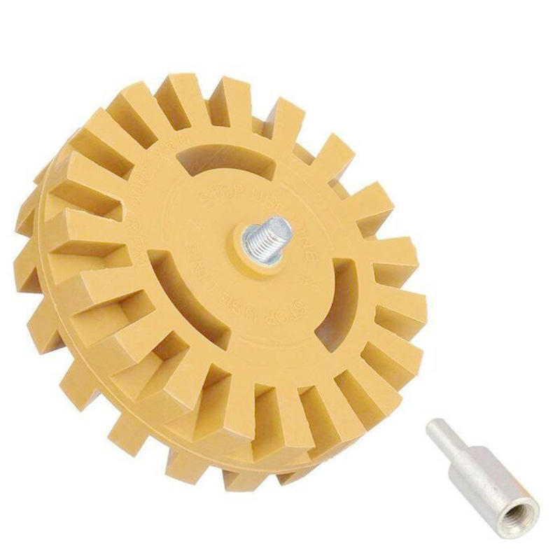 Agent d 'élimination de fleur de forage vinylique pour roue en caoutchouc de 4 pouces