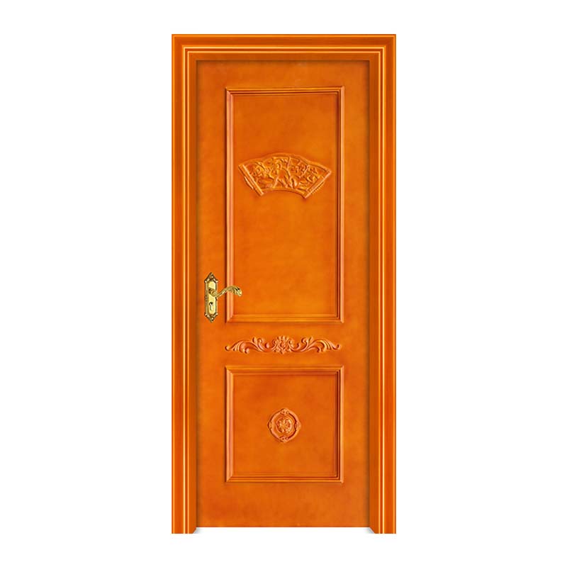 2021 Chine porte en bois simple porte extérieure wpc porte peinte pour commercial pas cher