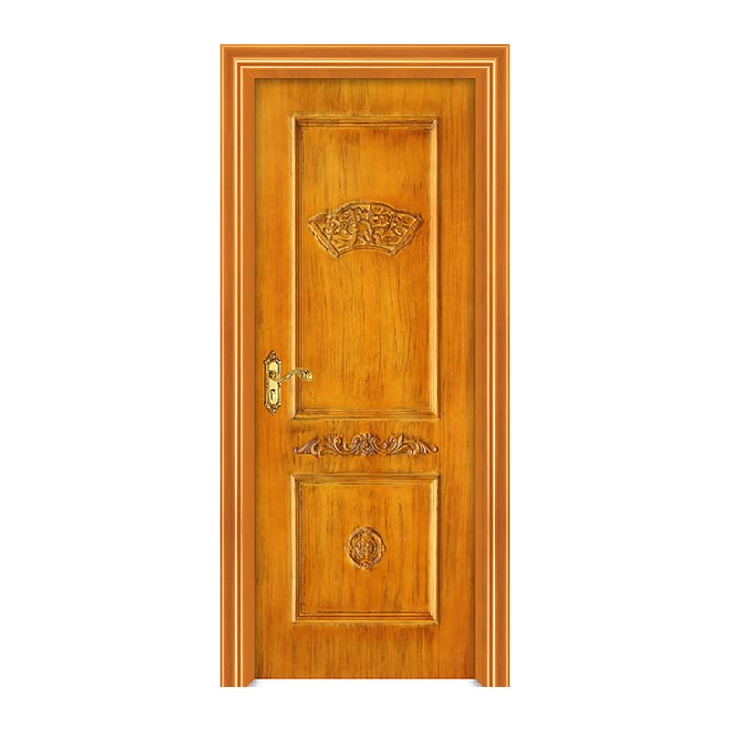 2021 Chine porte en bois simple porte extérieure wpc porte peinte pour commercial pas cher