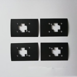 Feuille isolante PC ignifuge Feuille isolante GE-EFR95 Joint isolant ignifuge noir