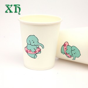 Gobelet en papier biodégradable de 5 oz pour l\'eau