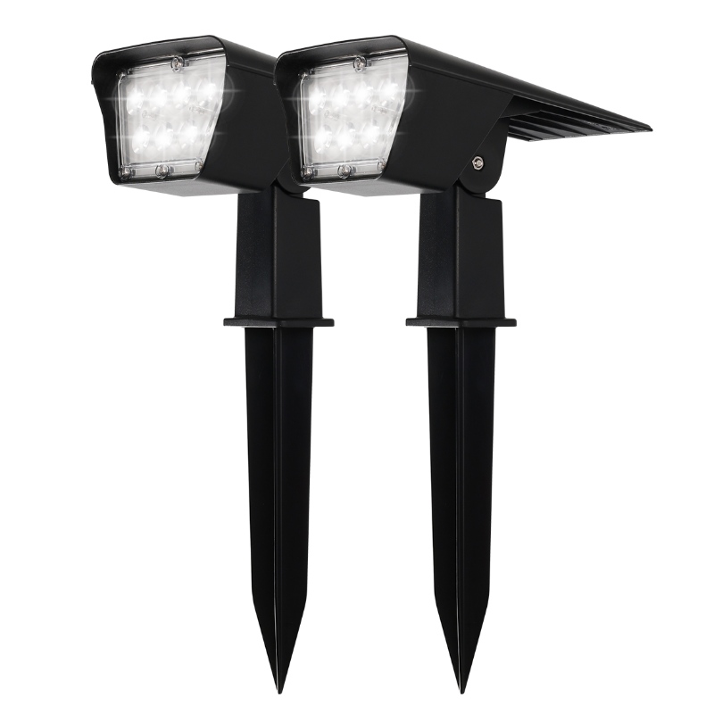 Projecteur solaire de jardin