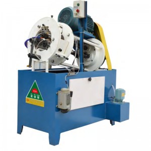 Tuyau creux automatique Hongbo à travers la machine à rouler les filets d\'alimentation HB-16 diamètre 6-8mm