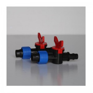 20 vanne de tuyau d\'irrigation goutte à goutte