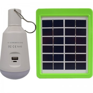 Double ampoule solaire