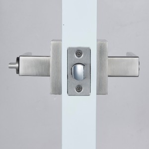 S7802 Lock de levier d\'entrée à clé pour porte extérieure, porte d\'entrée, bouton de porte robuste