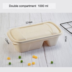 Emballage écologique des aliments à base d\'amidon de maïs