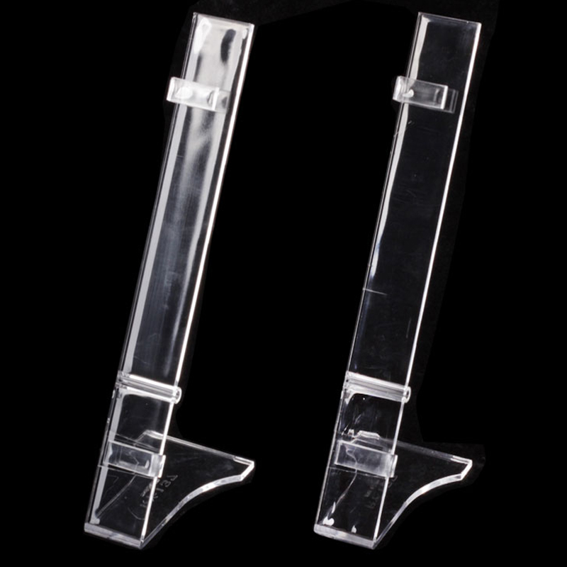 Tmj PP - 587 transparent Acrylic Single Watch Display Bracket Bend Plastic Watch Display Bracket