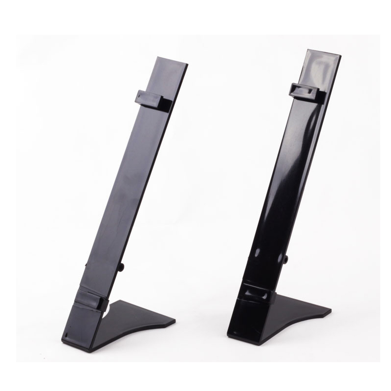 Tmj PP - 587 transparent Acrylic Single Watch Display Bracket Bend Plastic Watch Display Bracket