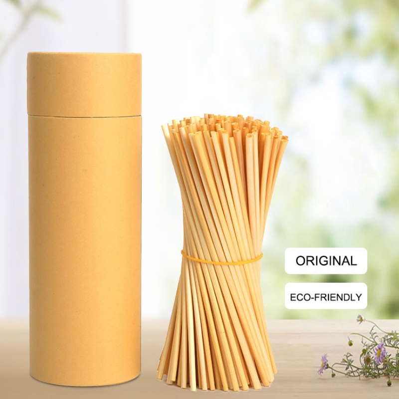 Amidon de maïs portable paille potable paille biodégradable PLA compostable