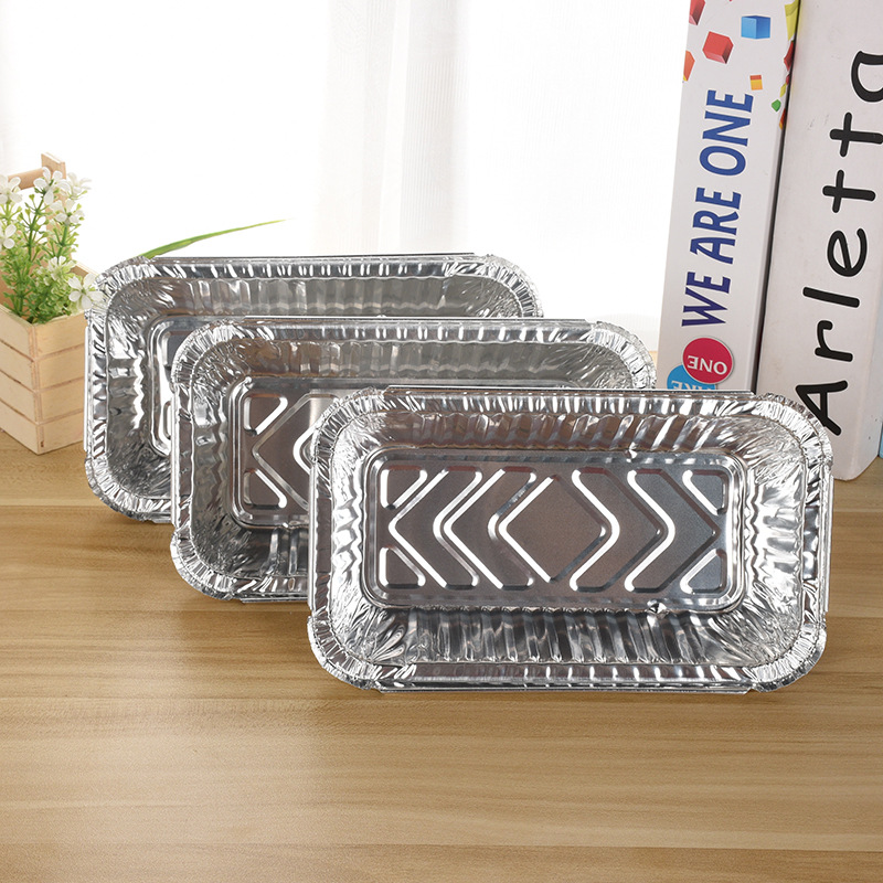 Contenants d'aliments contenants d'aliments à emporter en aluminium biodégradable à micro - ondes