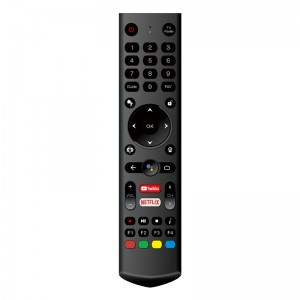 Télécommande Android avec commande vocale Télécommande TV sans fil IR \\/ Bluetooth avec boutons Netflix Tube