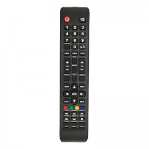 Application à la maison de mode de prix d\'usine TV de télécommande universelle personnalisée pour LED \\/ LCD TV \\/ STB \\/ DVB