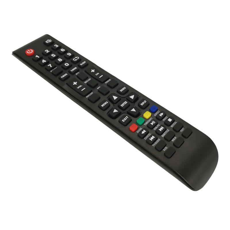 Application à la maison de mode de prix d'usine TV de télécommande universelle personnalisée pour LED \/ LCD TV \/ STB \/ DVB