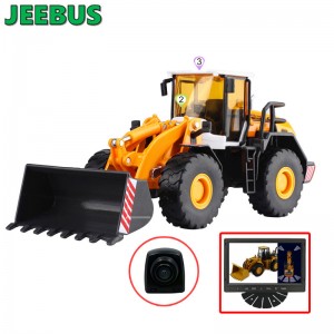 Machines d\'ingénierie véhicules Radar capteurs de stationnement système de surveillance de détection caméra de recul avec 2 capteurs à ultrasons affichage numérique