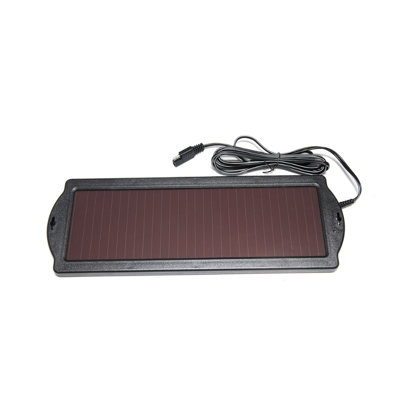 Chargeur solaire de batterie de voiture Panneau solaire extérieur en silicium amorphe