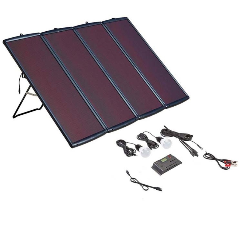 Panneau solaire en silicium amorphe 50W pour usage extérieur