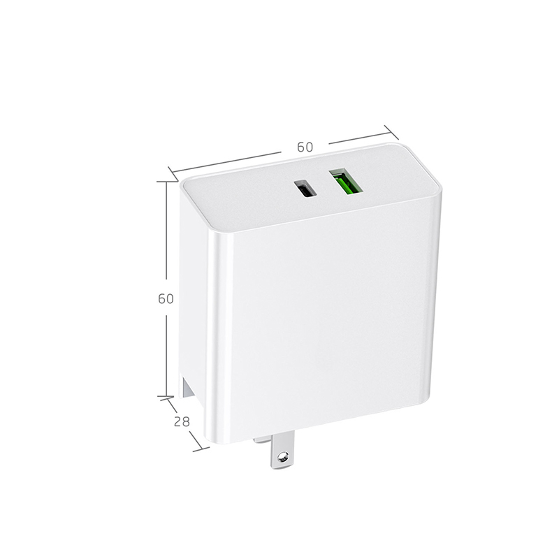 Chargeur PD 87W Chargeur rapide 2 ports